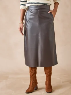 Jupe imitation cuir