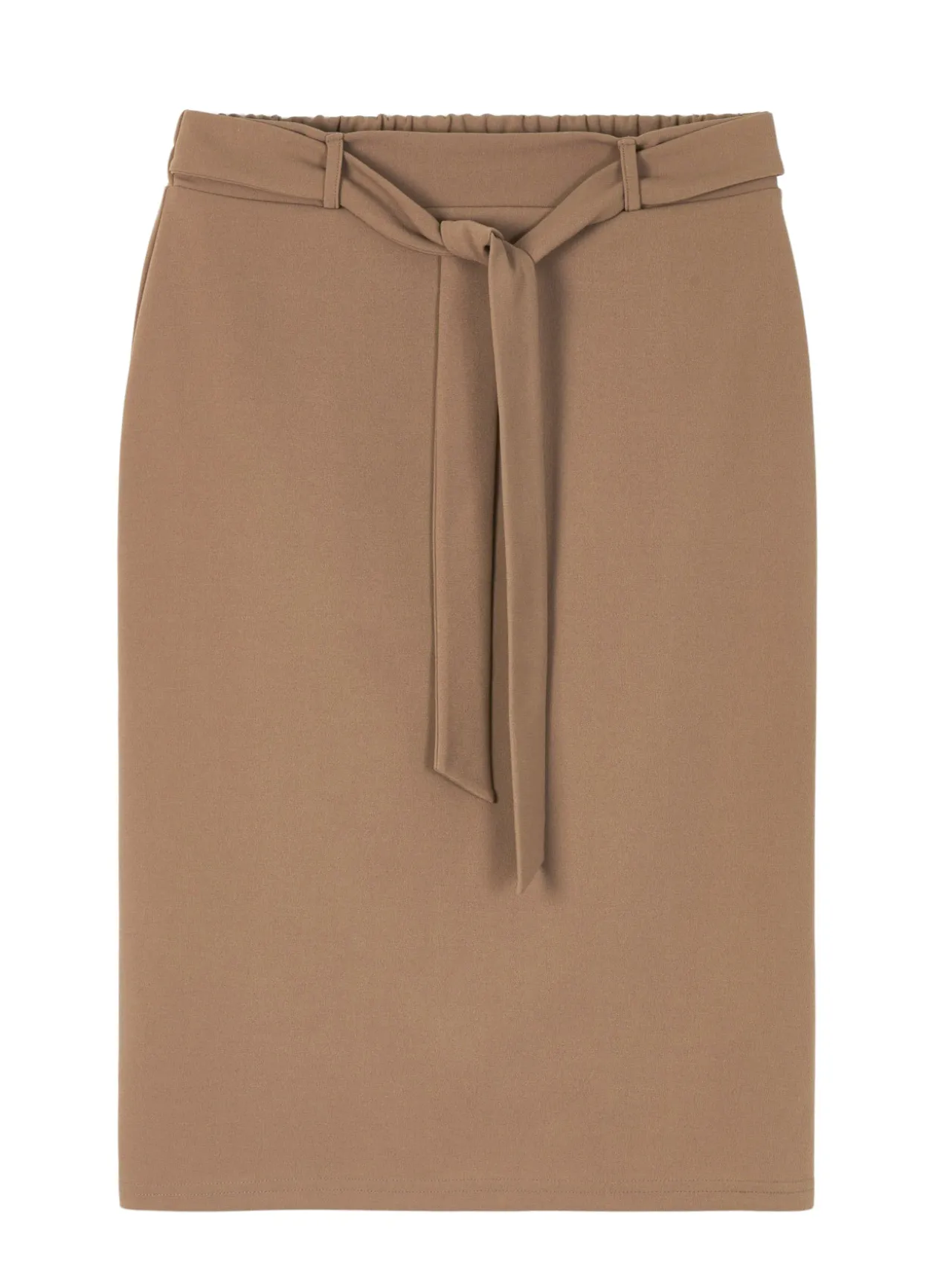 Jupe élastiquée en maille