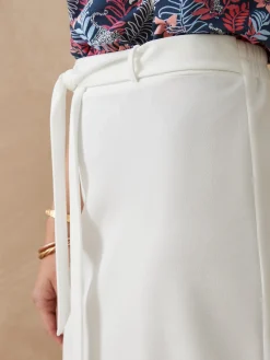 Jupe élastiquée en maille