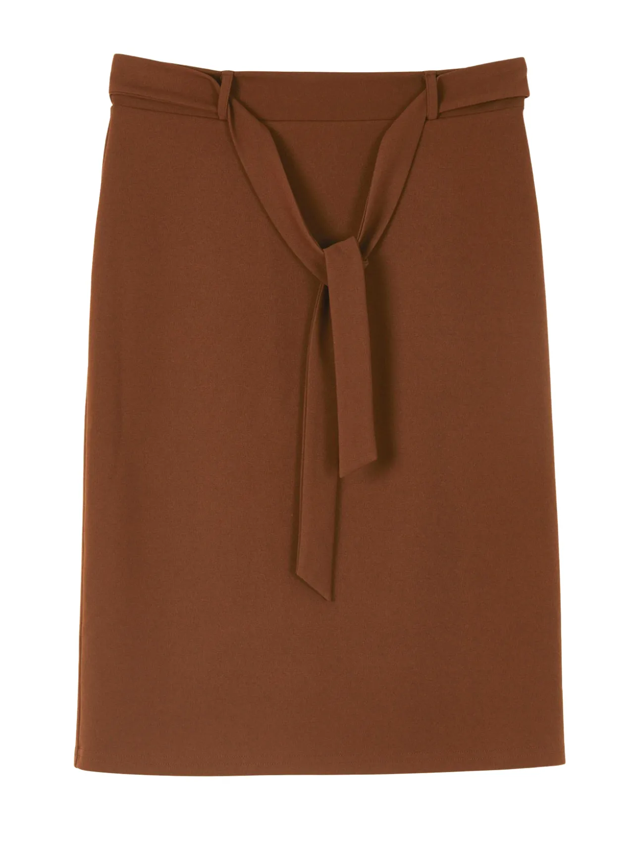 Jupe élastiquée en maille