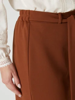 Jupe élastiquée en maille