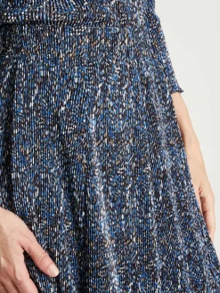 Jupe élastiquée plissé permanent