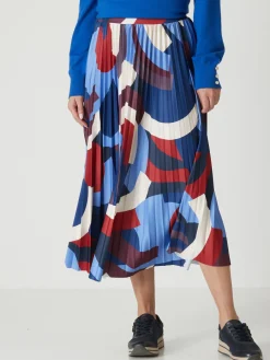 Jupe élastiquée plissé soleil