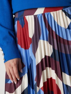 Jupe élastiquée plissé soleil