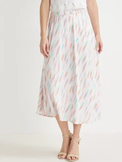 Jupe élastiquée évasée