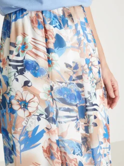 Jupe élastiquée évasée