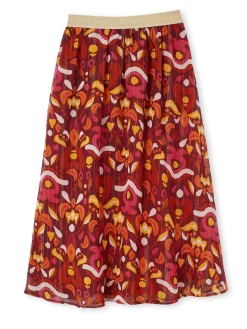 Jupe longue en voile