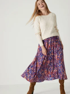 Jupe longue élastiquée