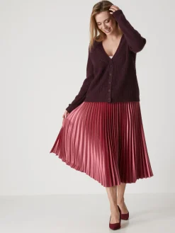 Jupe longue plissée