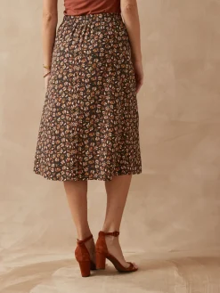 Jupe toute boutonnée