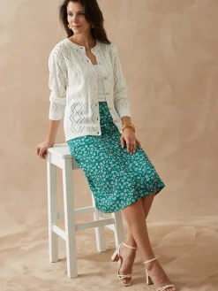 Jupe toute boutonnée