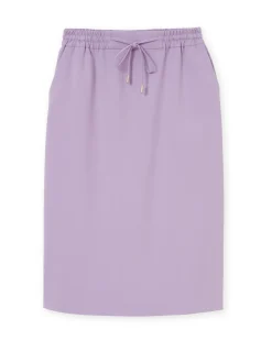 Jupe trapèze élastiquée