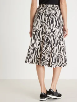 Jupe évasée en maille douce