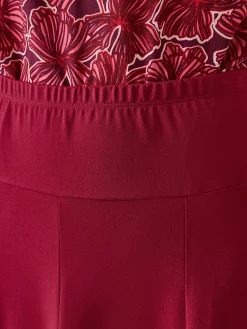 Jupe évasée entièrement élastiquée