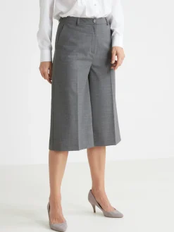 Jupe-culotte élastiquée dos