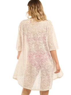 Kimono en dentelle Cover Up