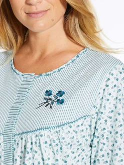 Lot 2 chemises de nuit manches longues