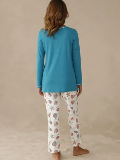 Lot d'1 pyjacourt + 1 pyjama coton