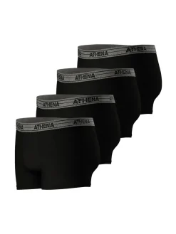 Lot de 4 boxers Basic Coton