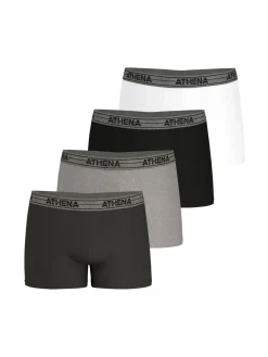 Lot de 4 boxers Basic Coton