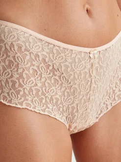 Lot de 3 boxers maille dentelle