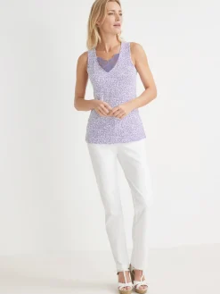 Lot de 2 caracos avec dentelle