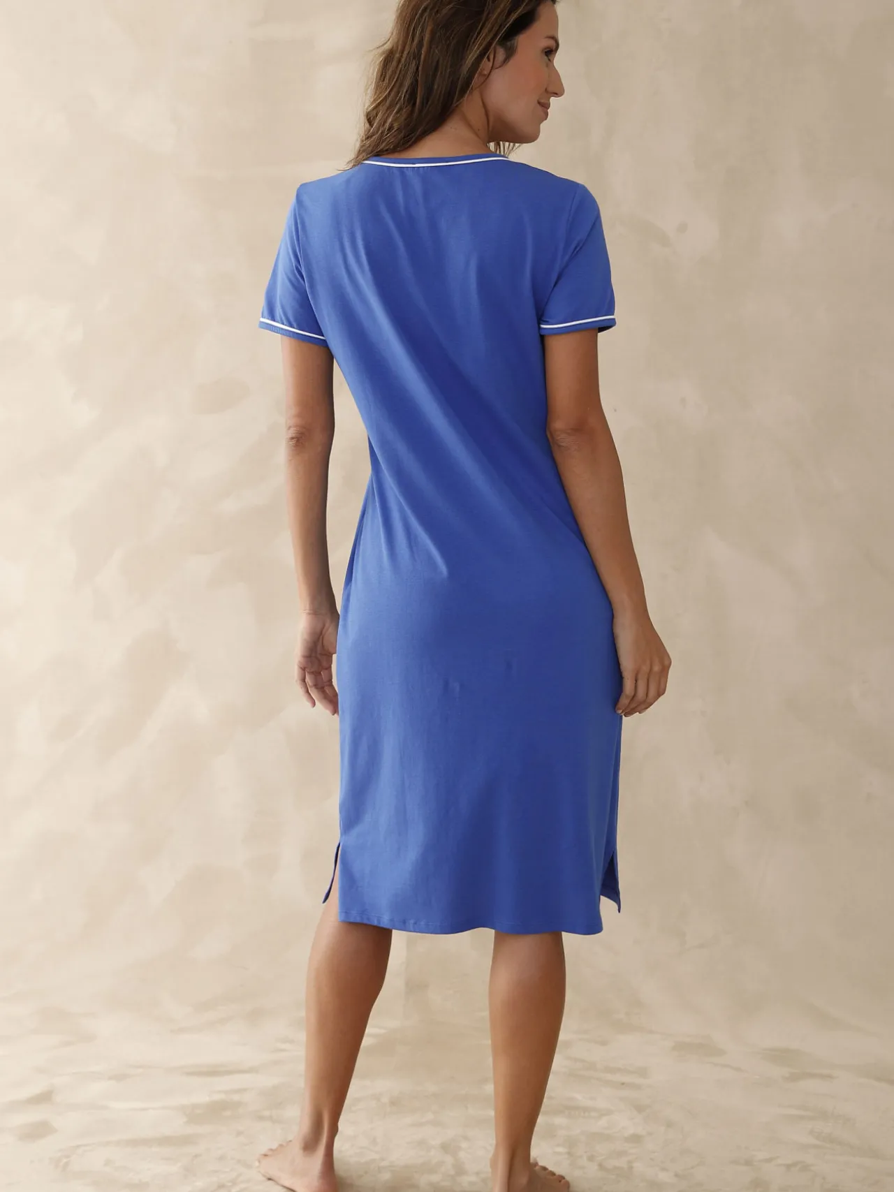 Lot de 2 chemises de nuit courtes