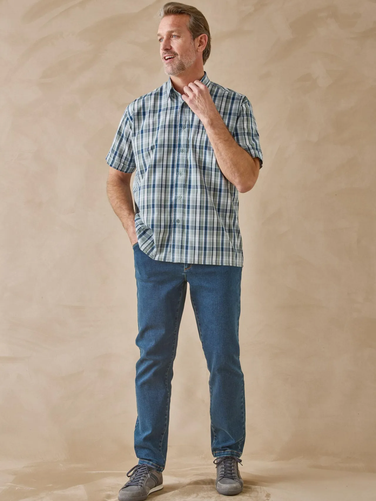 Lot de 2 chemisettes en polycoton