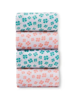 Lot de 4 culottes en pur coton