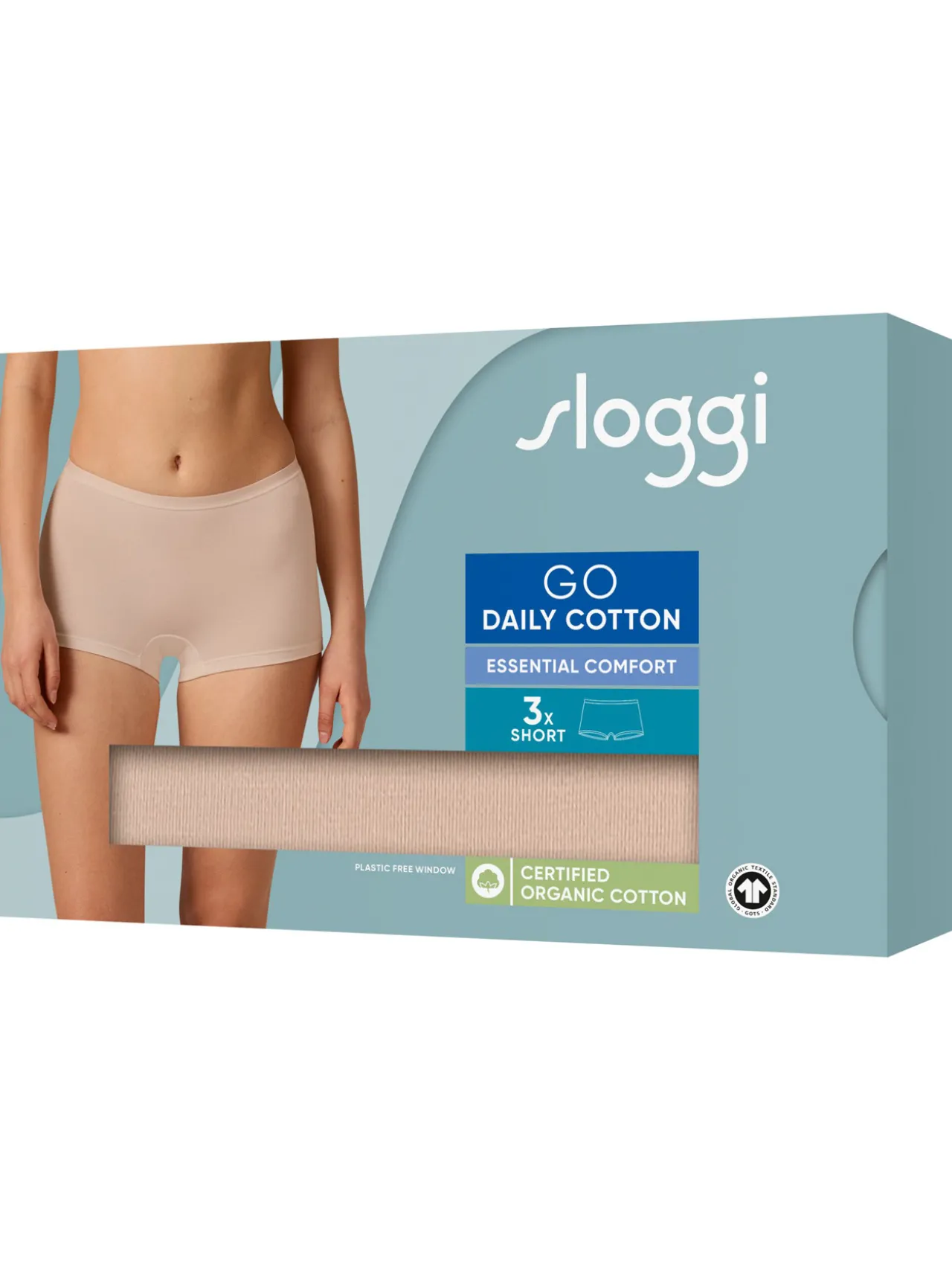 Lot de 3 culottes GO Daily Cotton