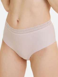 Lot de 2 culottes hautes Invisible Coton