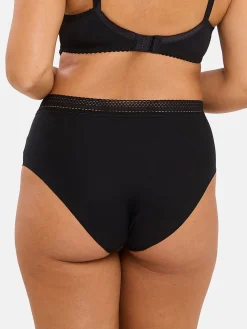 Lot de 2 culottes hautes Invisible Coton