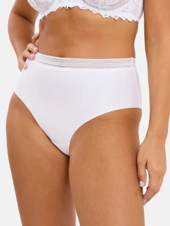 Lot de 2 culottes hautes Invisible Coton