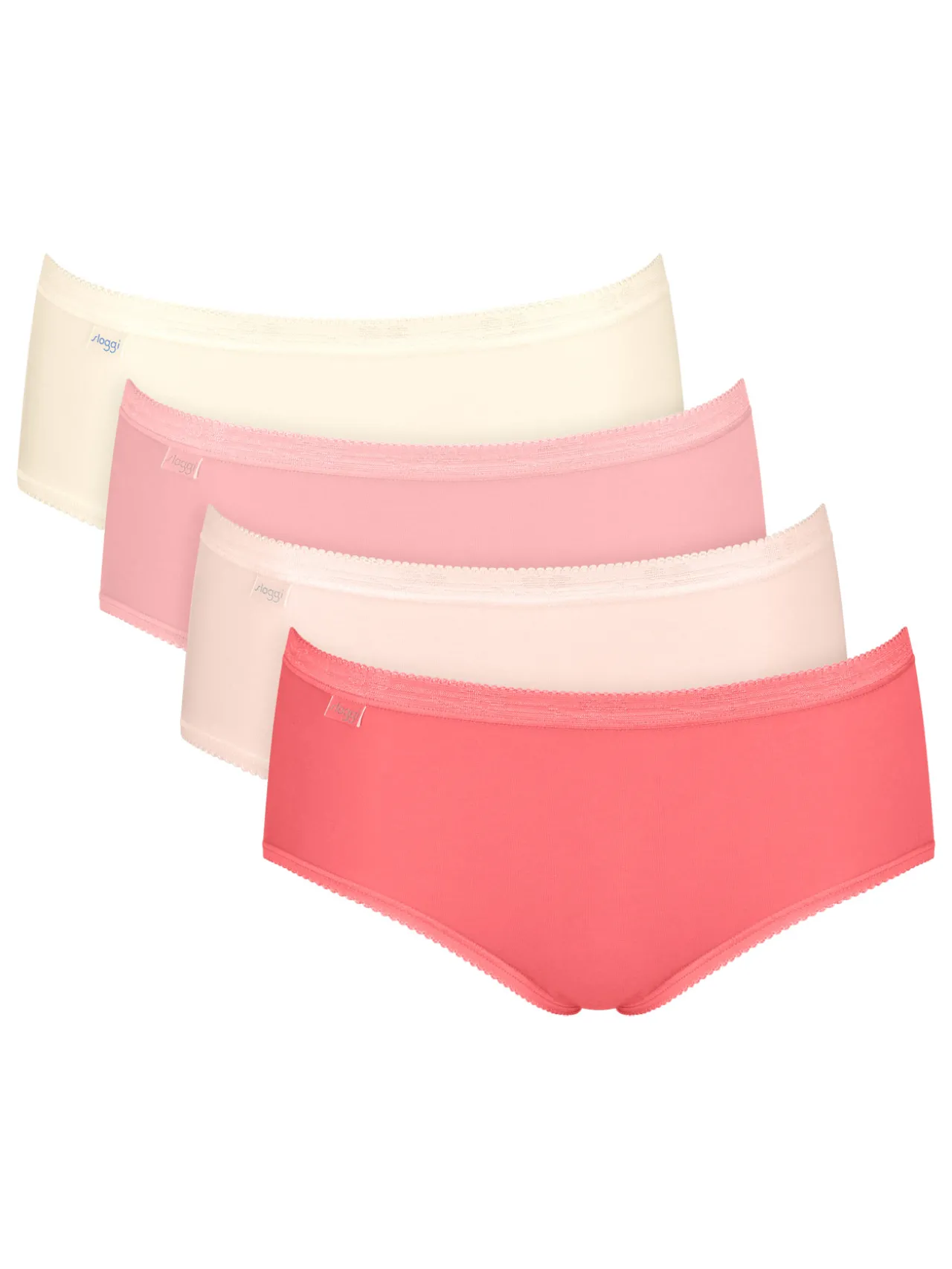 Lot de 3 culottes midi + 1 gratuite