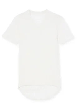 Lot de 2 maillots de corps V coton/laine