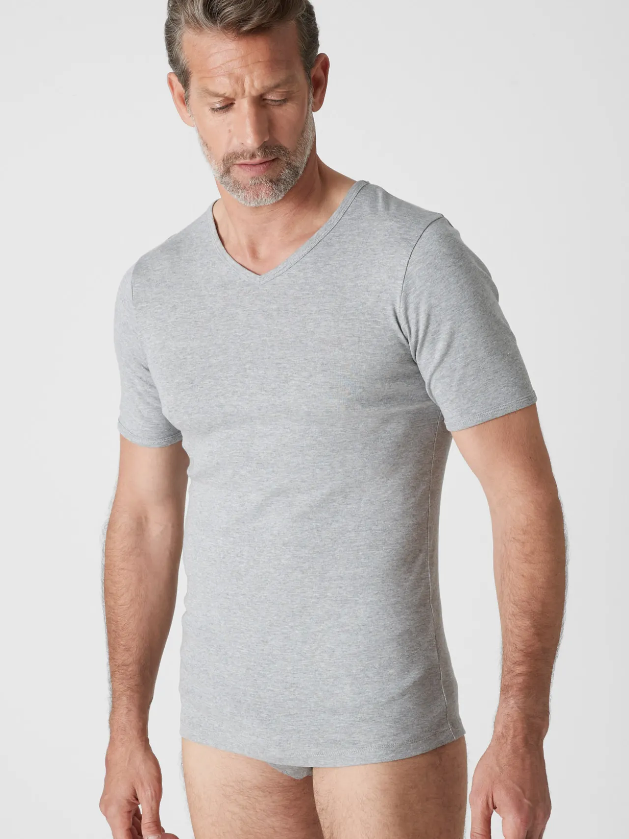 Lot de 3 maillots de corps col V