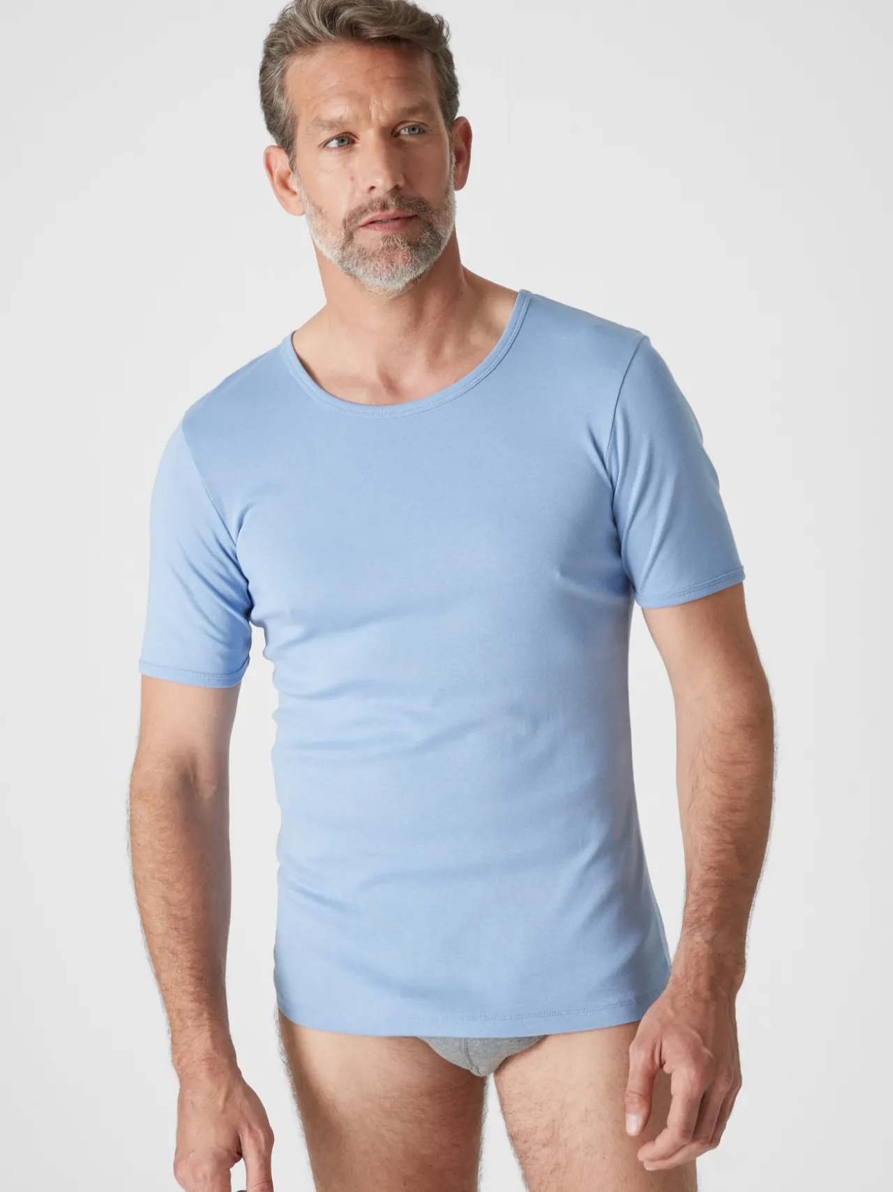 Lot de 3 maillots de corps col rond