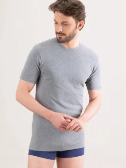 Lot de 2 maillots de corps col rond