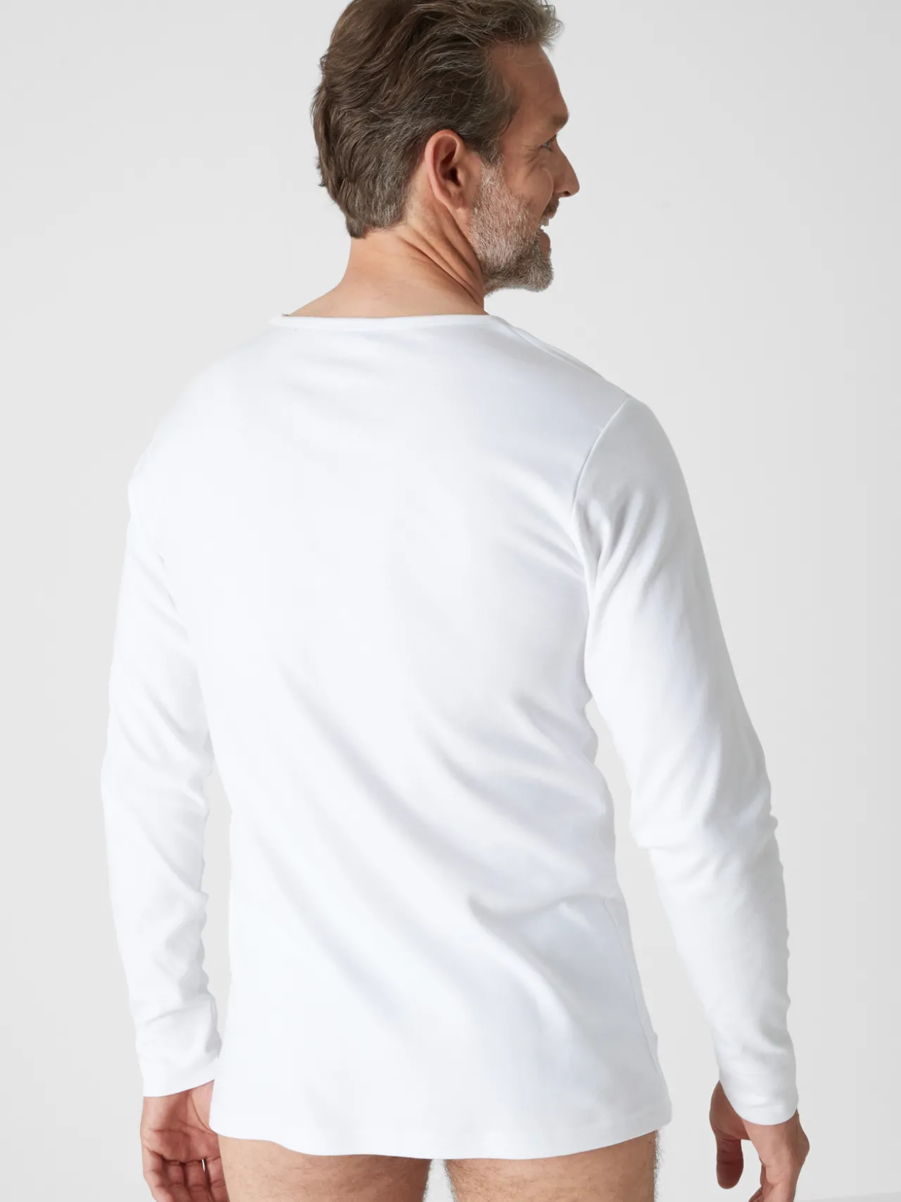 Lot de 2 maillots de corps chauds col V