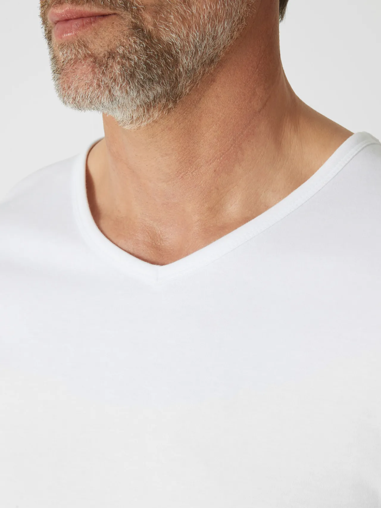 Lot de 2 maillots de corps chauds col V