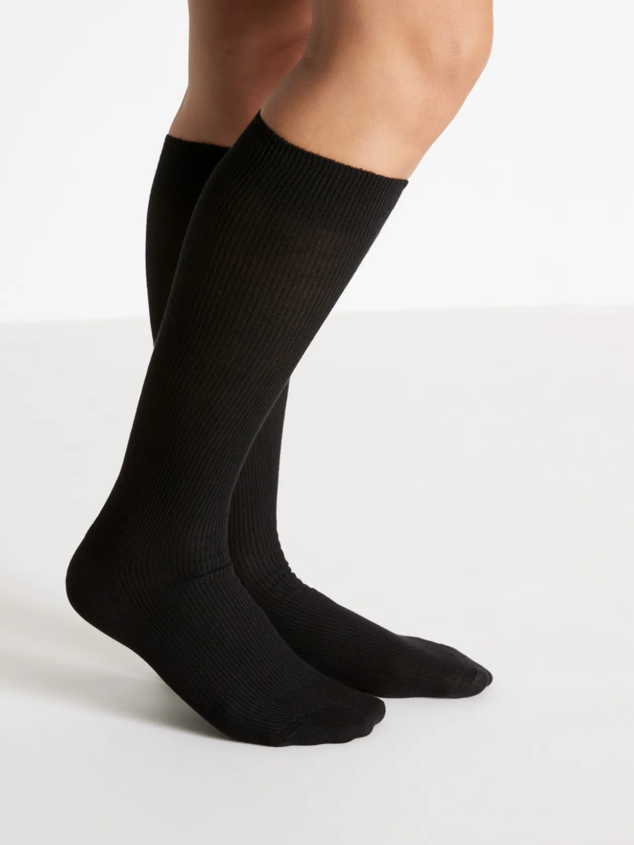 Lot de 2 paires de mi-bas 79% coton