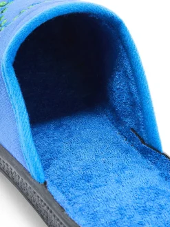 Lot de 2 paires de mules brodées