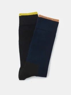 Lot de 2 paires mi-chaussettes jardin