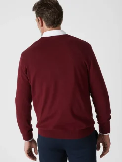 Lot de 2 pulls col V