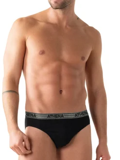 Lot de 4 slips Basic Coton