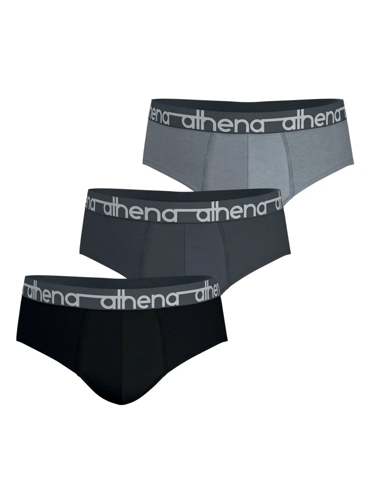 Lot de 3 slips coton confort