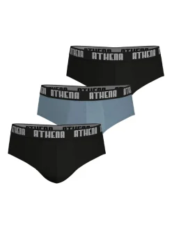 Lot de 3 slips coton stretch