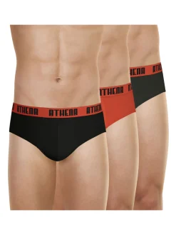 Lot de 3 slips coton stretch