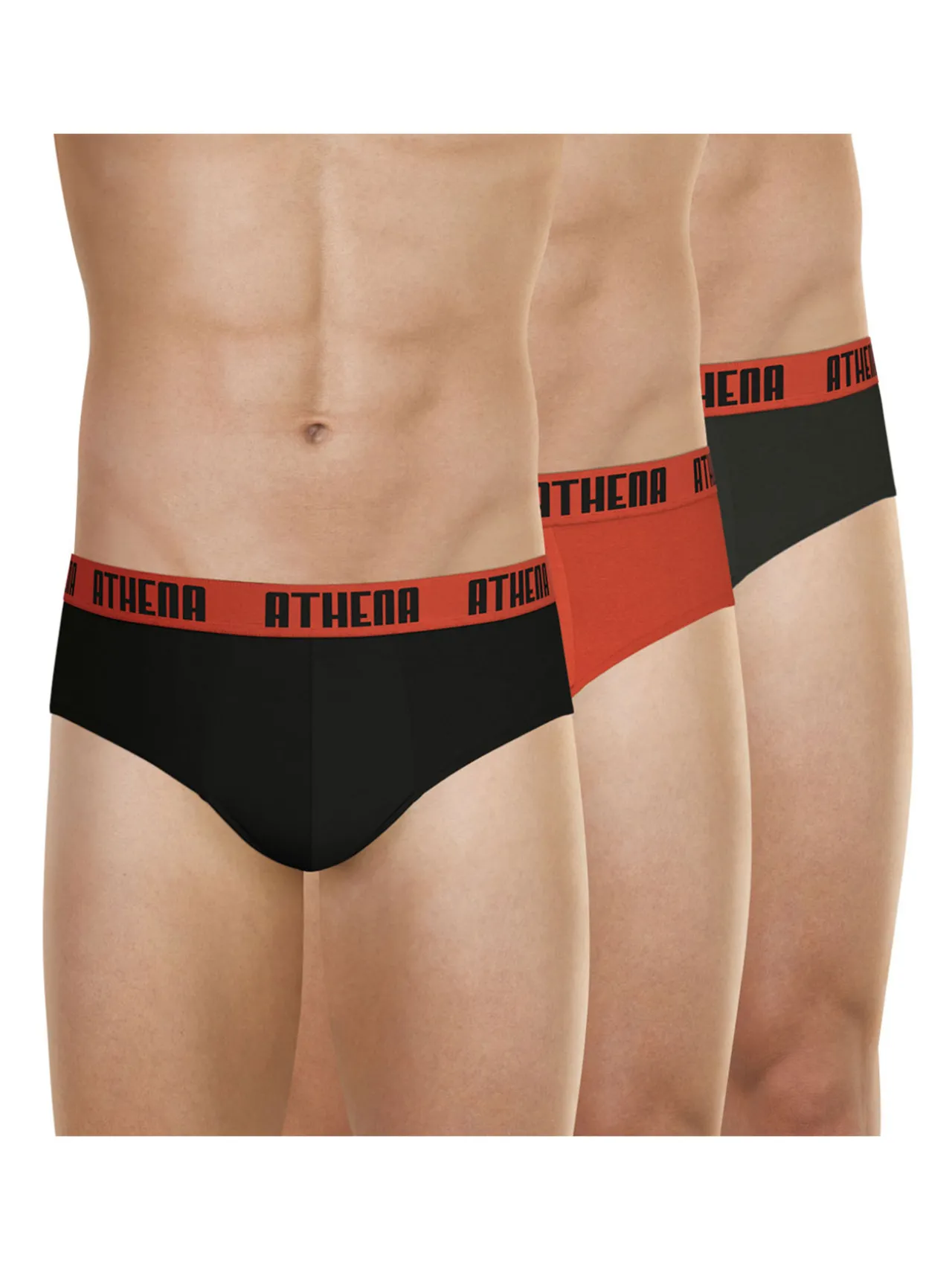 Lot de 3 slips coton stretch