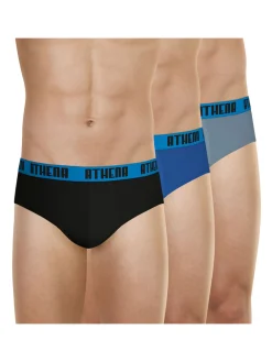 Lot de 3 slips coton stretch